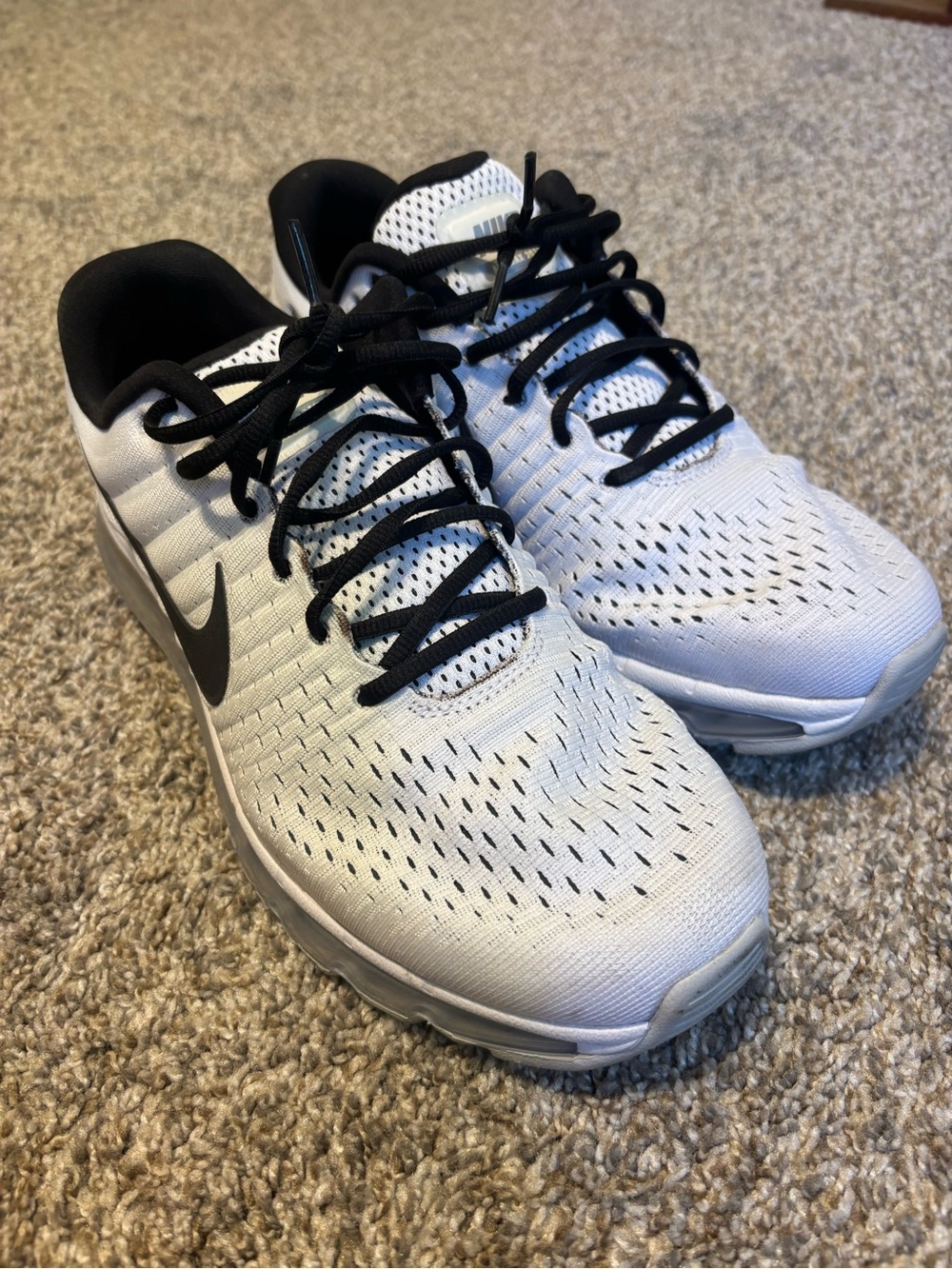 Nike Air Max White Pure Platinum Black 2017 849559-100